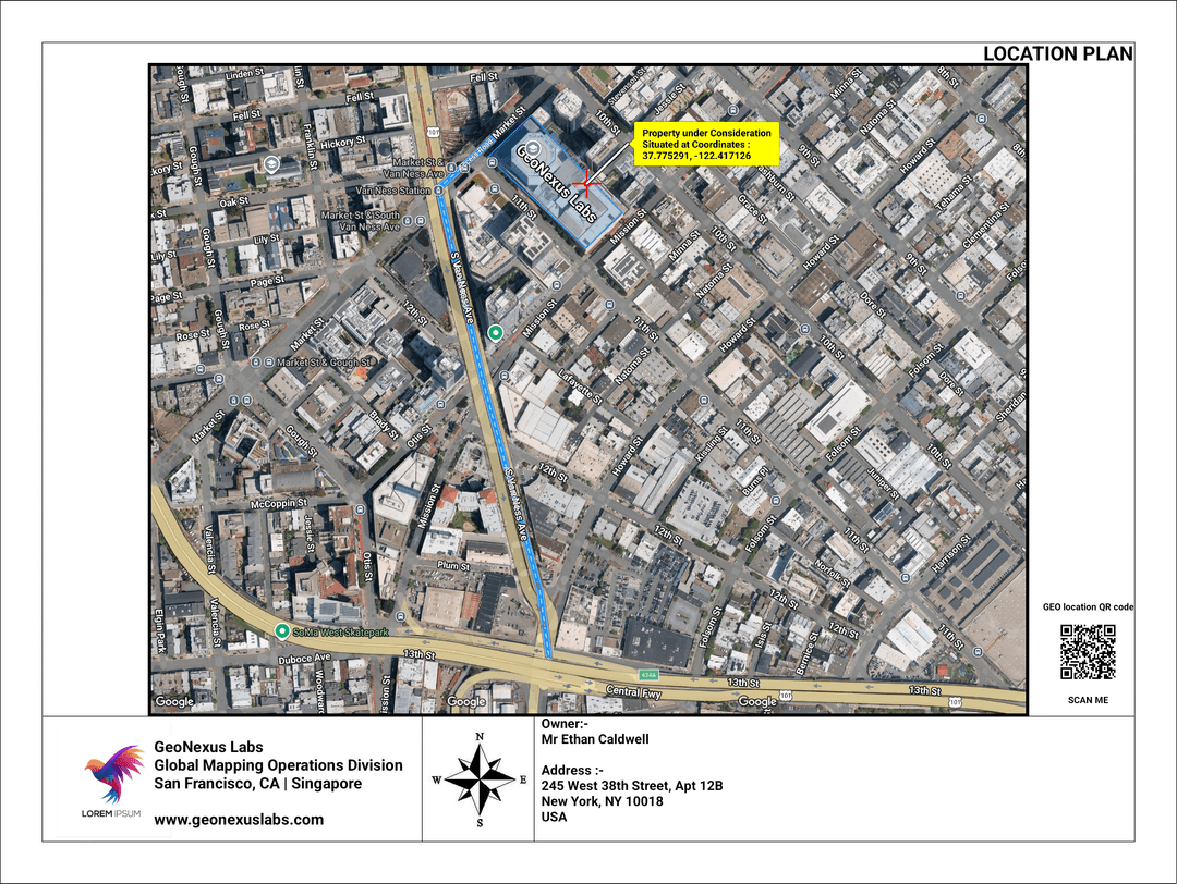 Sample Exported Location Plan